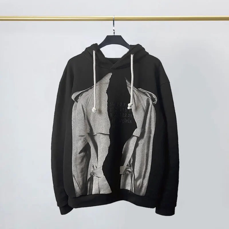 

Jiechao 2020aw Maison Margiela Hoodie Martin Margiela embroidered Hoodie