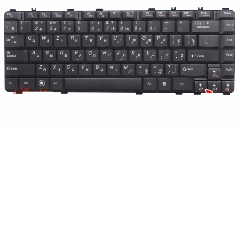 NEW Russian laptop Keyboard for Lenovo Ideapad Y460A Y460P B460E V460 V460A Y560A Y560AT Y560P RU Black keyboard | Компьютеры и офис