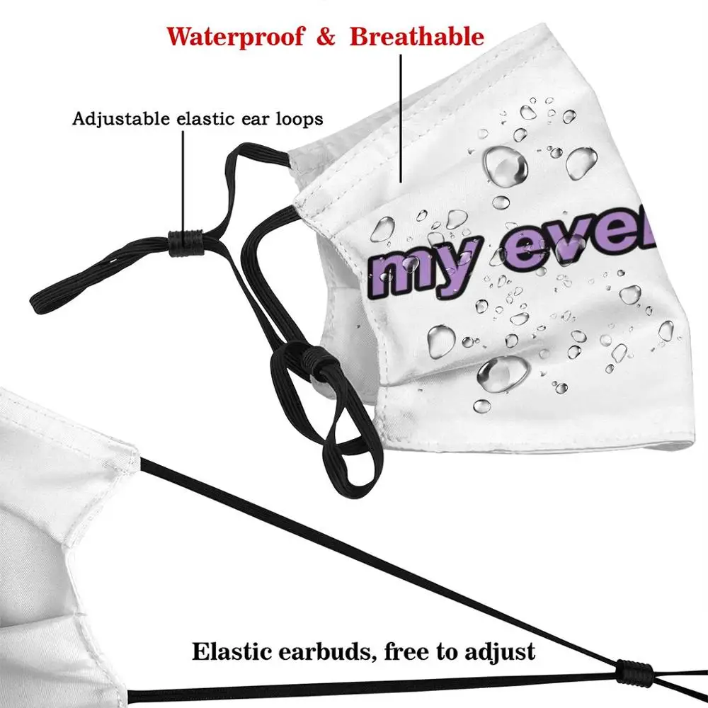 Мой Ева. Наклейка для взрослых и детей противопылевая маска с фильтром сделай сам