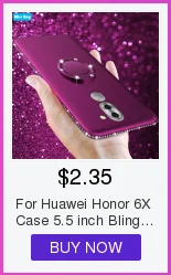 Для huawei Honor 6X чехол 5,5 дюйма чехлы со стразами для huawei GR5 Капа тонкий силиконовый мягкий чехол для huawei mate 9 Lite