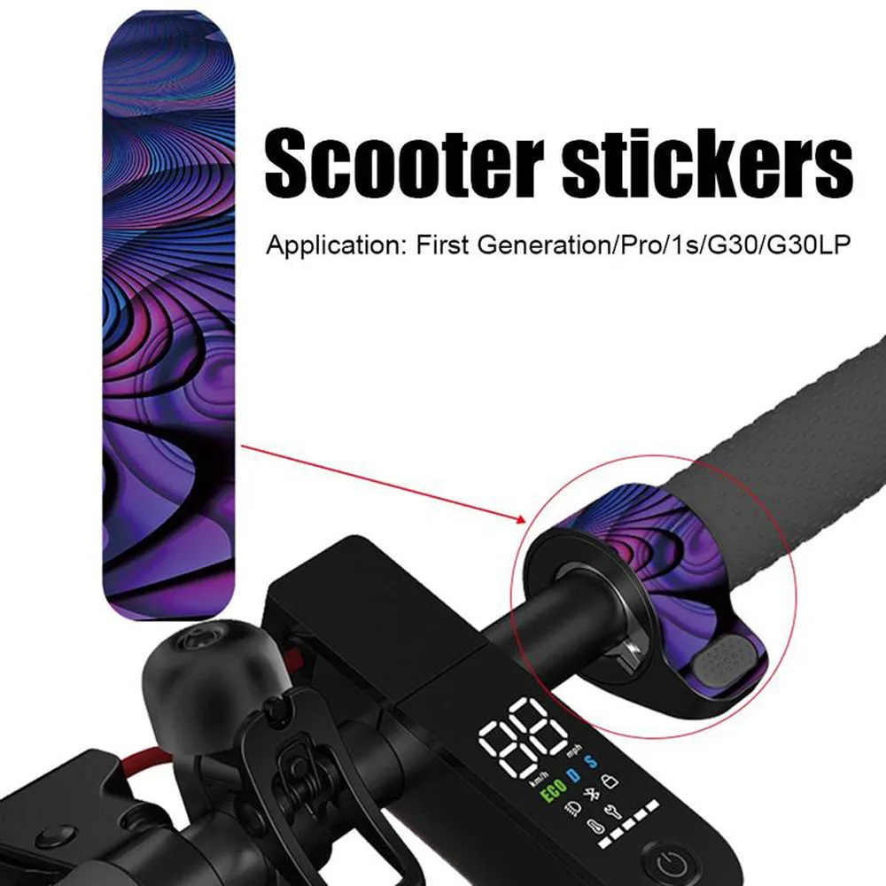 For Xiaomi Scooter Modification Stickers M365 Refers to the 1s pro 2 No. 9 scooter MAX G30 Throttle Finger Sticker | Спорт и