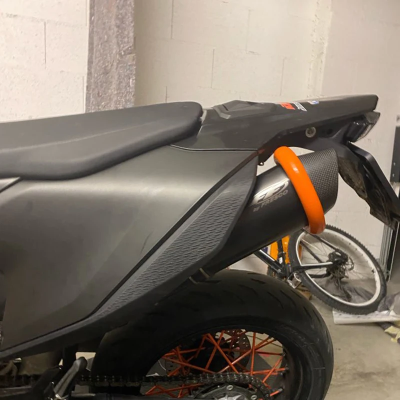 

Motorcycle Exhaust Protector Cover Silencer Tube Heat Shield Anti-hot Protection For EXCF XCW MX EXC SX SX-F SXF 250 350 450