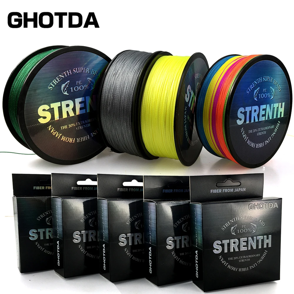 

Многоцветная плетеная рыболовная леска 9/4 м, 100 м, 150 м