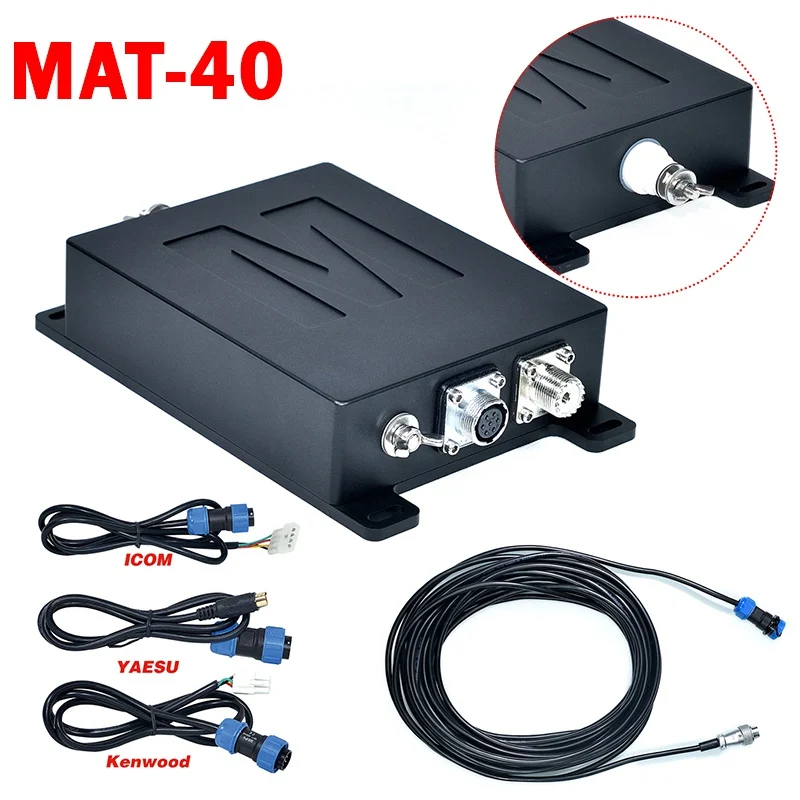 

MAT-40 120W Automatic Antenna Tuner HF Radio Short Wave ICOM YAESU Kenwood