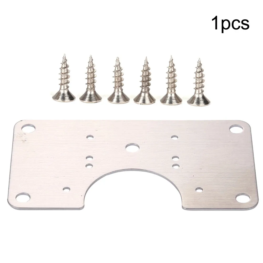 

1/4/10Pcs Hinge Repair Plate Rust Resistant Steel Home Improvement Furniture Cupboard Cabinet Door Hinges Repair Mount Tool