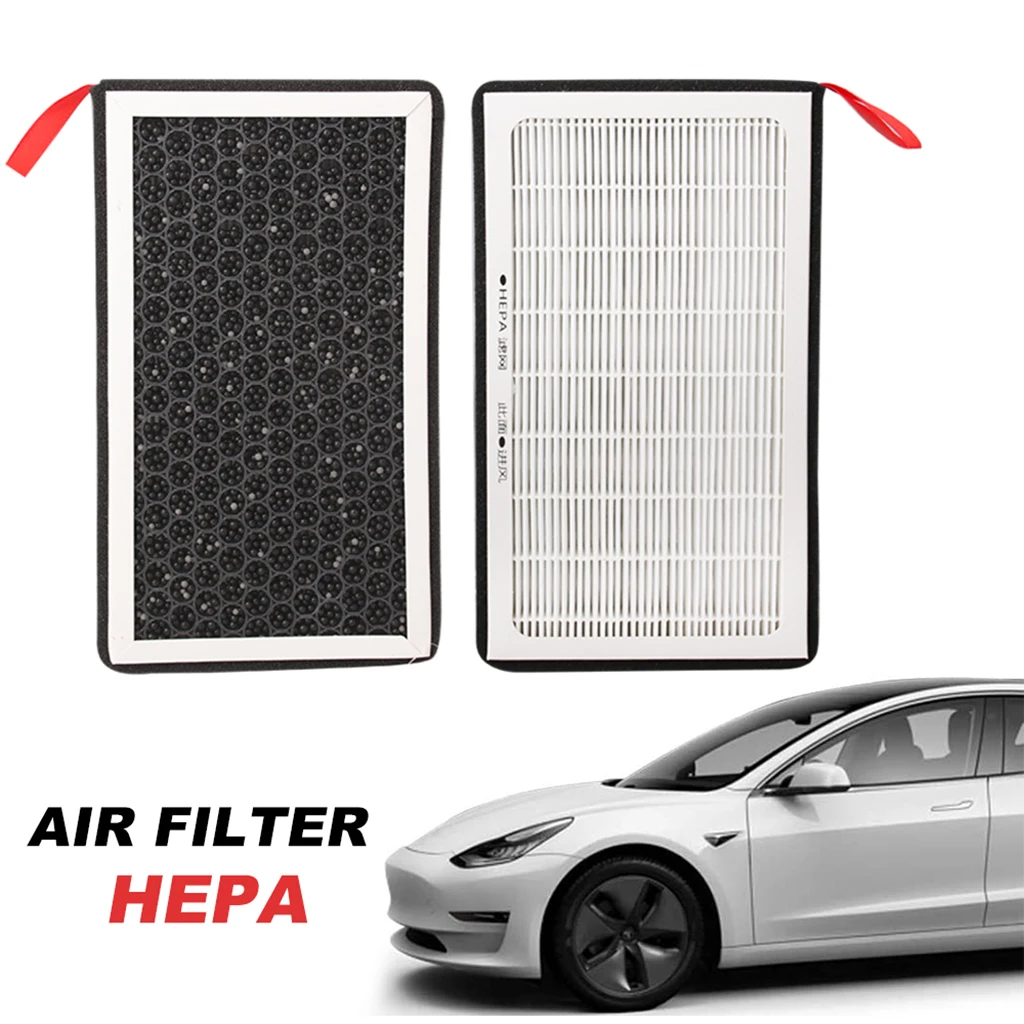 

Воздушный Фильтр HEPA с активированным углем для Tesla Model 3, 2 шт./компл.