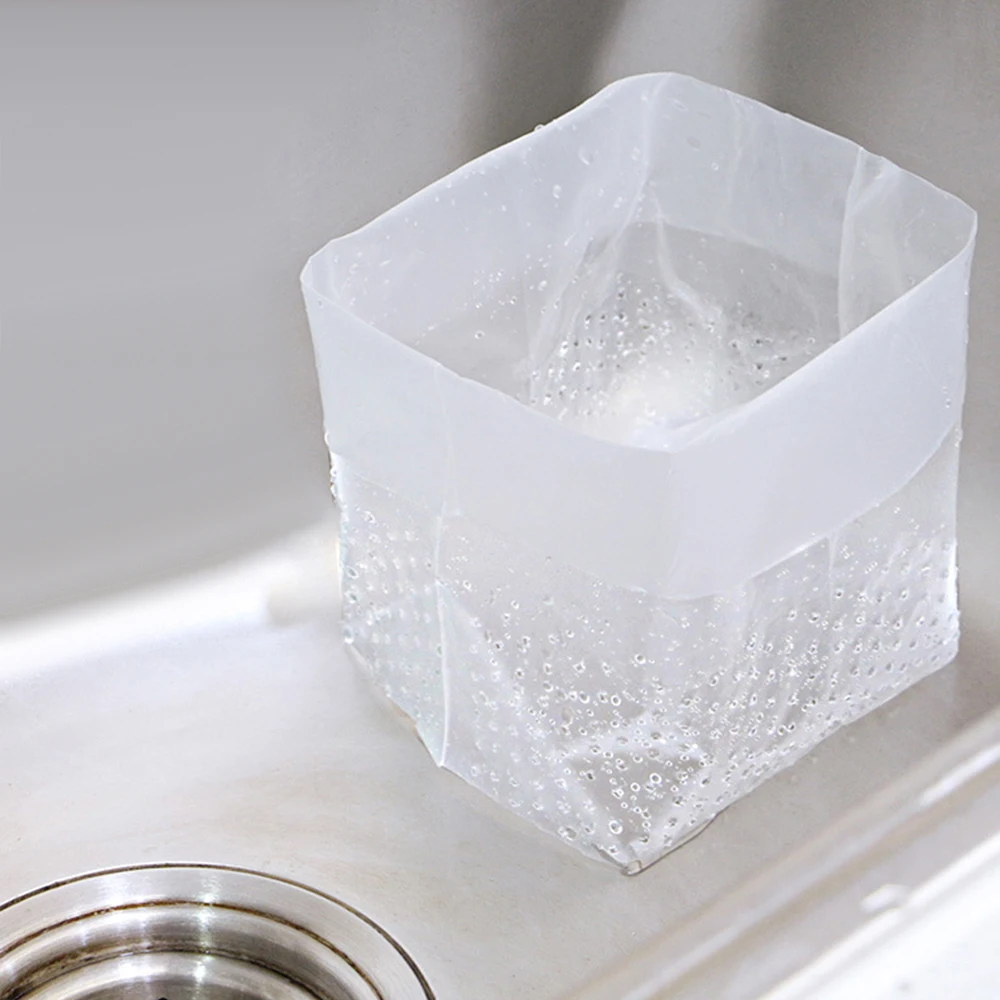 30 шт самостоящиеся мешки для мусора ситечко кухонной раковины фильтр сливное