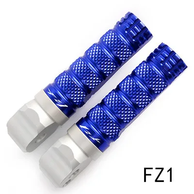 FZ1 blue Высококачественные Задние подножки мотоцикла с ЧПУ для Yamaha FZ1 FZ01 FZ 1 2006-2012 FZ8 FZ08 FZ 8 2011-2013 - Цвет: FZ1 blue