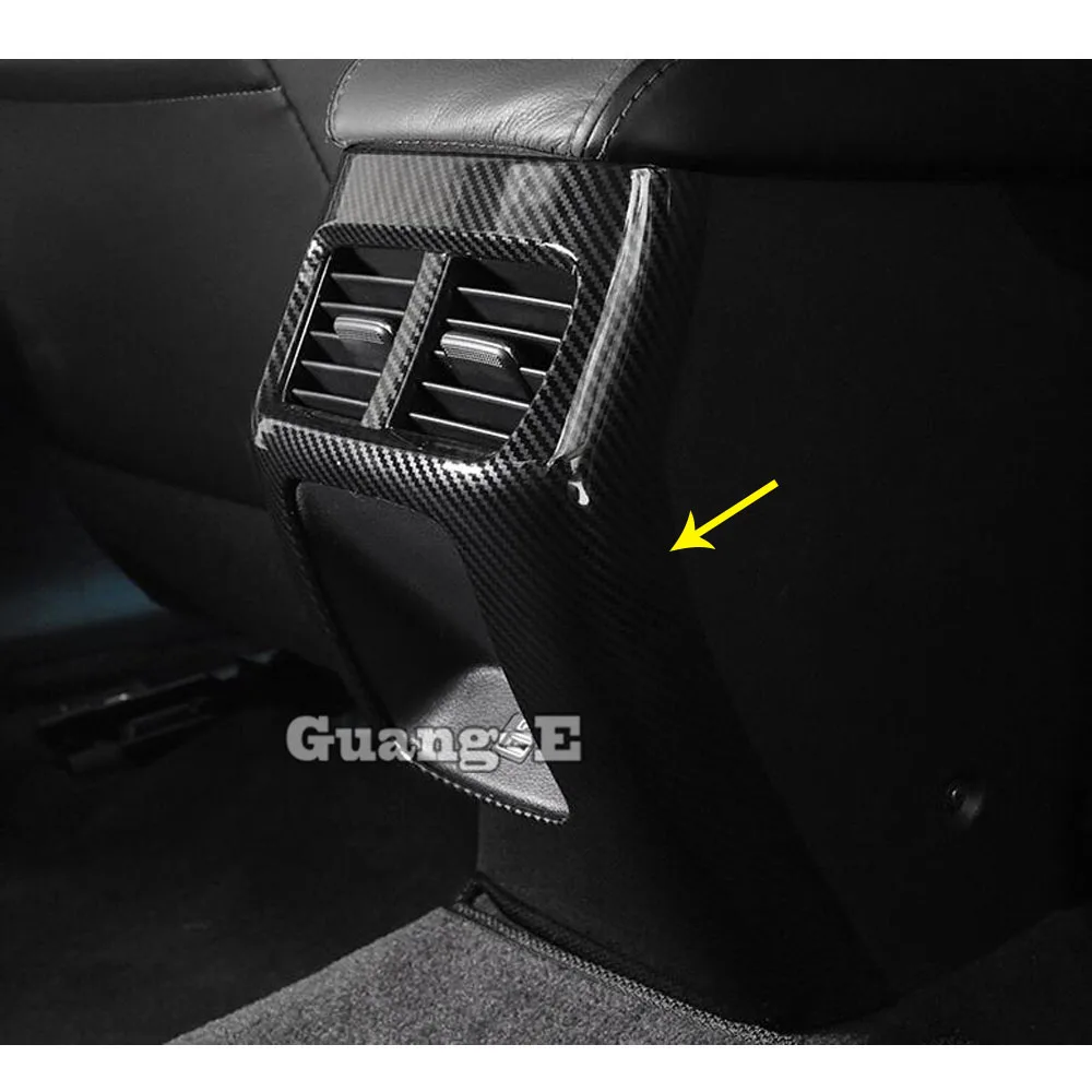 

For Hyundai Sonata DN8 10Th 2020 2021 Car Body Styling Cover Trim Frame Rear Back Air Conditioning Outlet Vent Stick Parts