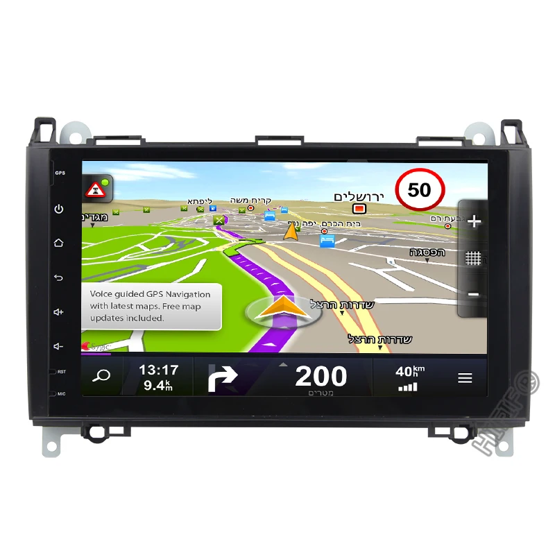 Автомобильный мультимедийный плеер IPS GPS Android 10 DSP 2 Din DVD для Mercedes/Benz/Sprinter/Viano/Vito/B