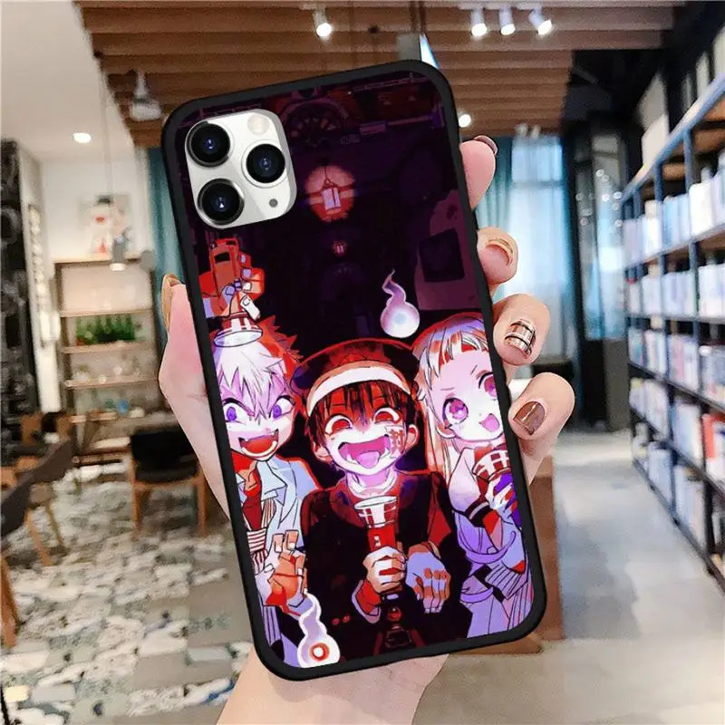 

Hanako kun Phone Case for iPhone 11 12 mini pro XS MAX 8 7 Plus X XS XR