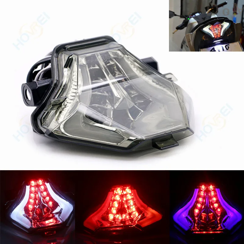 Задний светодиодный стоп-сигнал для мотоцикла задний фонарь YAMAHA R25 R3 MT03 MT07 MT-25 FZ-07