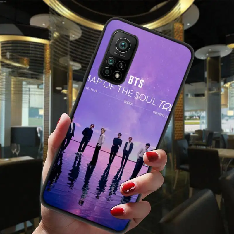 

ZFGHSHYQ Man Singing Group Kpop Phone Case For Xiaomi 5 6 6Plus 6X 8 9se 10 10Pro Not2 3 10lite Mix2 2S 8lite Max2 3 F1 5X