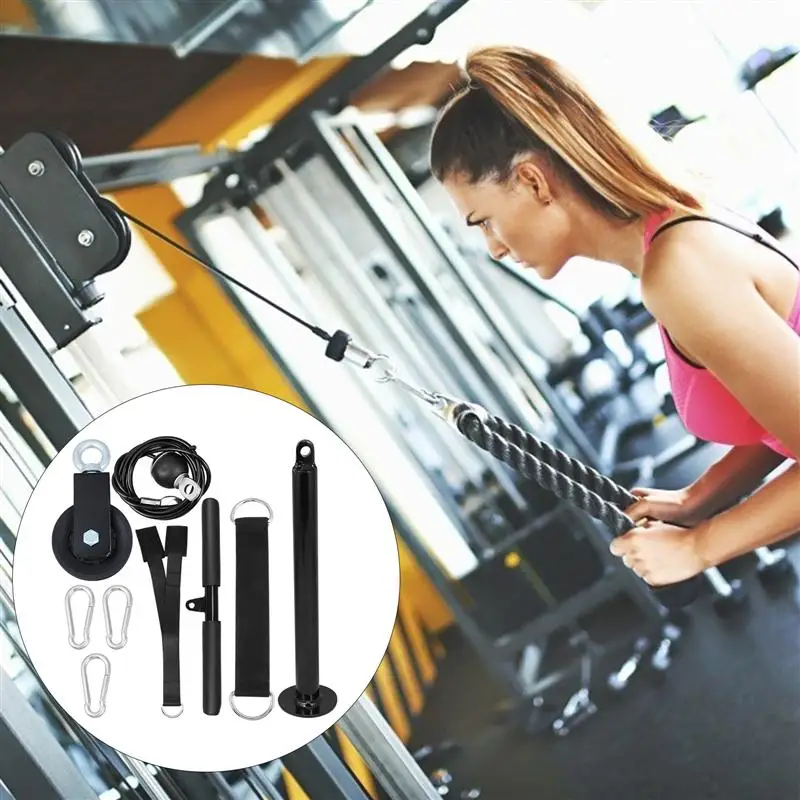 

1 Set Durable Portable Creative Practical Arm Exerciser Pulley System Set for Arm Home