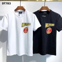 2021 new fashion trendy brand dsquared2 senior mens printed t shirt harajuku streetwear dt783