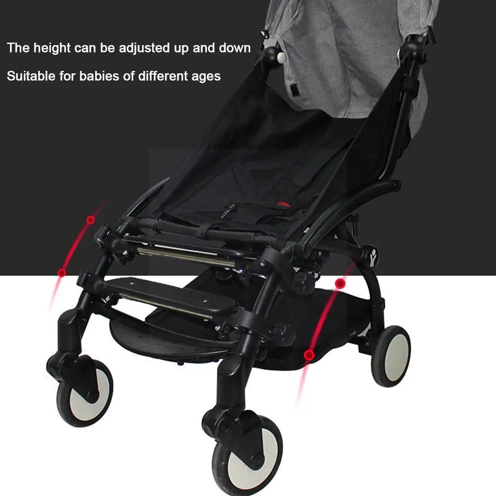 

Portable Umbrella Car Stroller Footboard Pedal Footrest Support Pedal Carriage Baby Stroller Foot Accessories Adjustable In M2P6