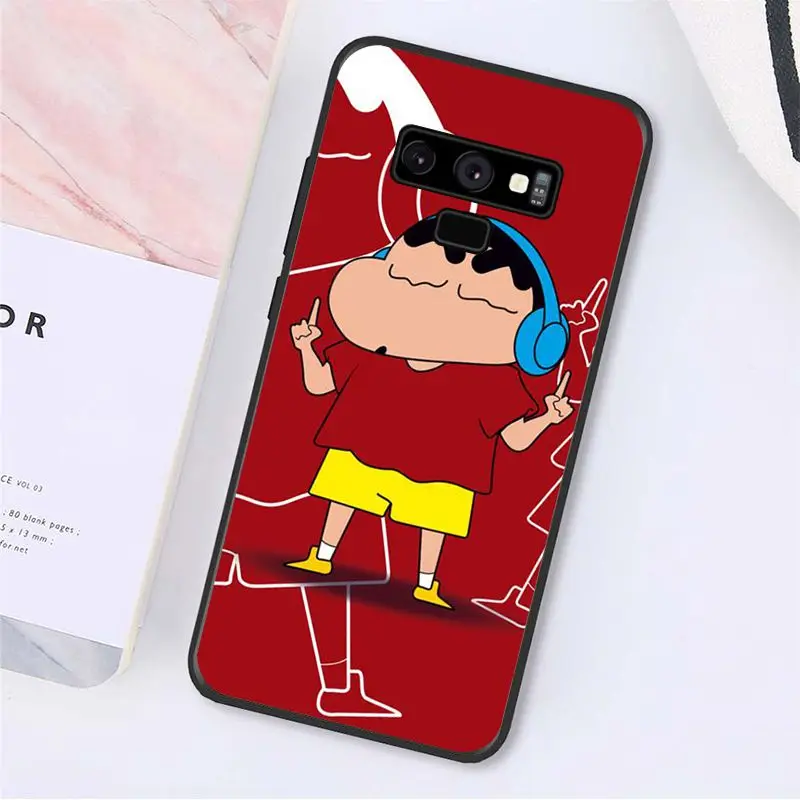 Babaite Kawaii Аниме Мультфильм Crayon Shin-chan чехол для телефона для samsung Galaxy A50 Note9 8 7 5 10 Pro J5 J6 Prime J7 DUO - Цвет: A12