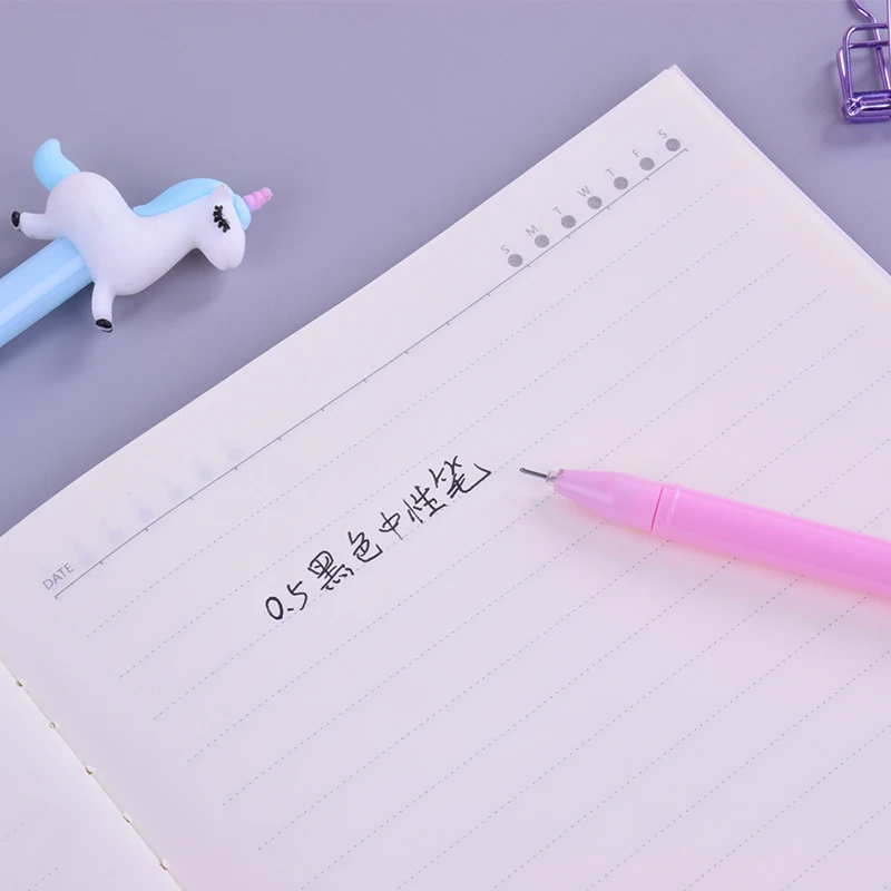 Из мультфильма Холодное сердце 1 шт. Единорог кавайные ручки Фламинго шариковые