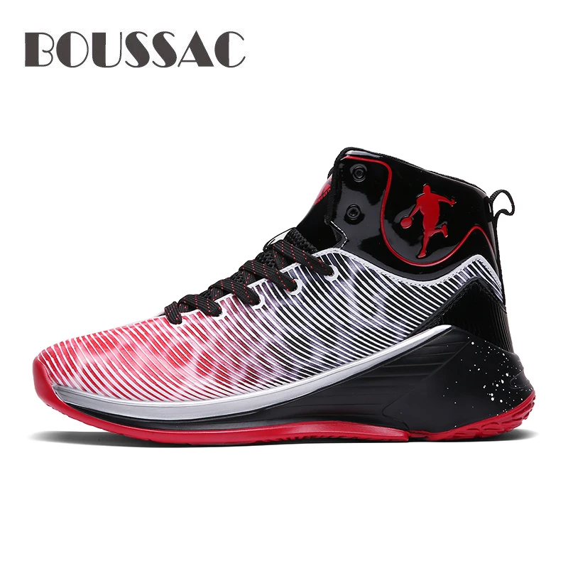BOUSSAC мужские баскетбольные кроссовки уличные износостойкие светильник