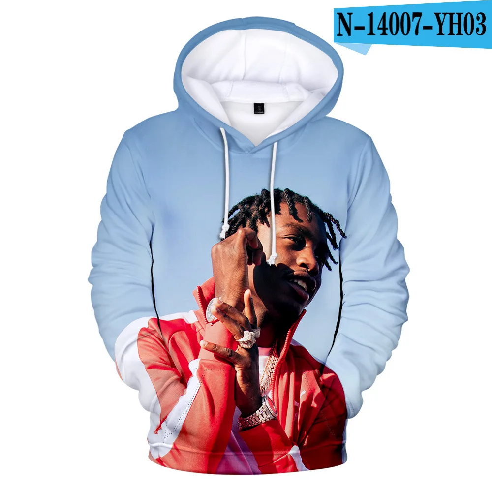 

2021 New Ft Lil Tjay 3D Hoodies Fashion Men Sweatshirts Harajuku Personality Women Hoodie Sweatshirts