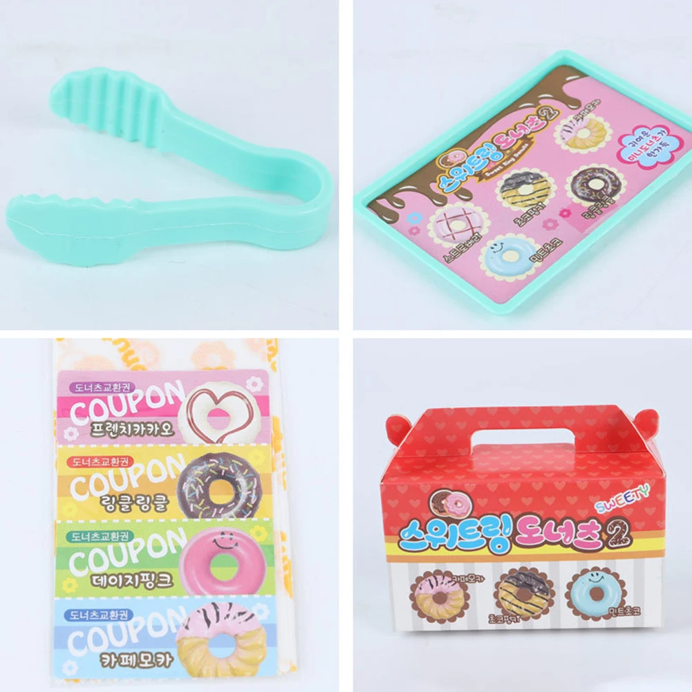 Детские игрушки имитация мини-пончика магазин кассиров модель toytend Play