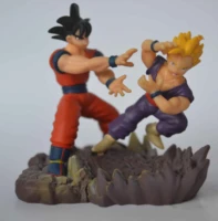 bandai dragon ball action figure genuine collection series son goku son gohan out of print scene model toy decoration
