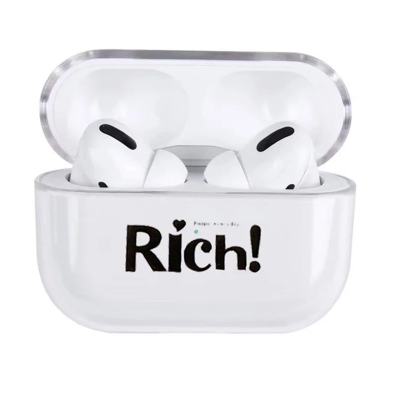 Милый чехол для Apple AirPods, чехол, Мультяшные Bluetooth наушники, защитный жесткий чехол для Airpods Pro, чехол, коробка для Air pods 2/1/3 - Цвет: For Airpods Pro 01