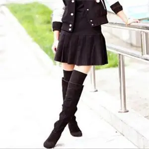 

1PCS Sexy Black Tattoo Tinted Sheer Women False High Stocking Pantyhose Tights Black Colors