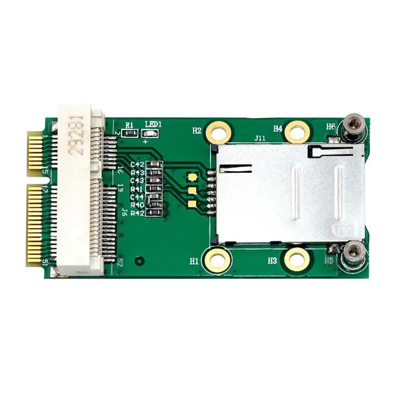 мини адаптер pci e со слотом для sim
