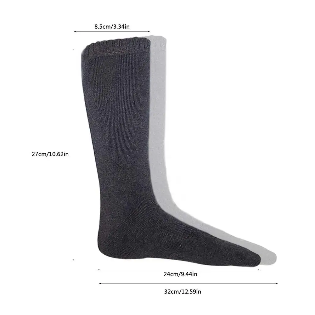 

Rechargeable Electric Heating Warm Socks Adjustable Temperature Lithium Battery Infrared Sport Socks For Winter Foot Warmer