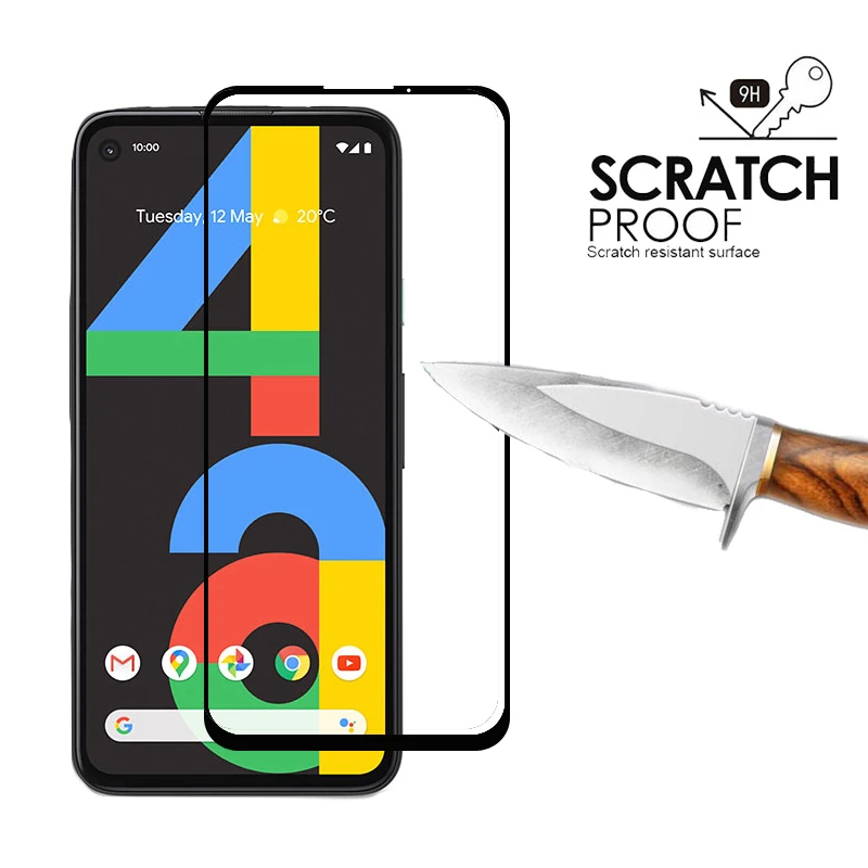 Защитное стекло для Google Pixel 4a 4G 4 в 1 | Мобильные телефоны и аксессуары