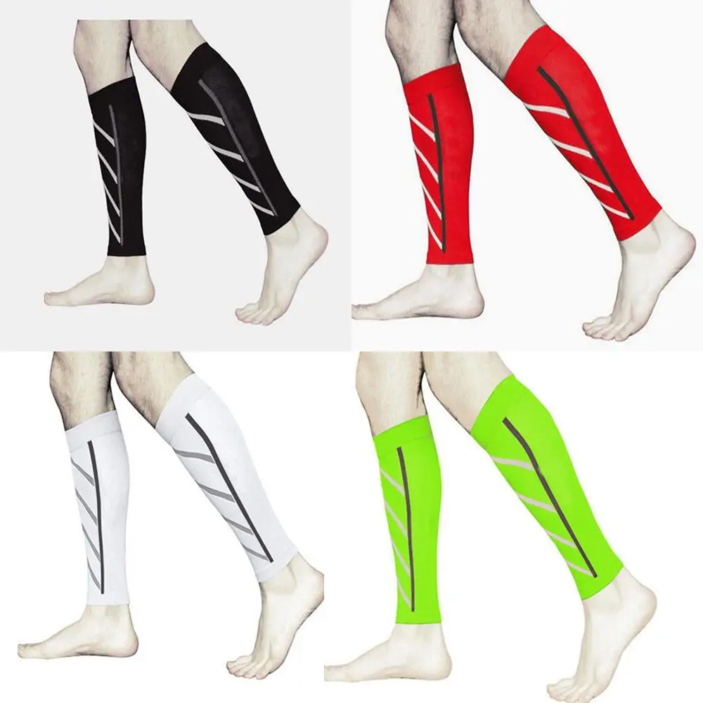 

1Pair Adjustable Calf Pressure Socks Massage Sports Running Supporter Tightening Compression Legs Sleeve Basketball Legwarmers