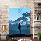 Картины из аниме любимый в Фране на холсте, домашний декор, картины, постер, HD печать, настенное искусство, модульная гостиная, без рамки