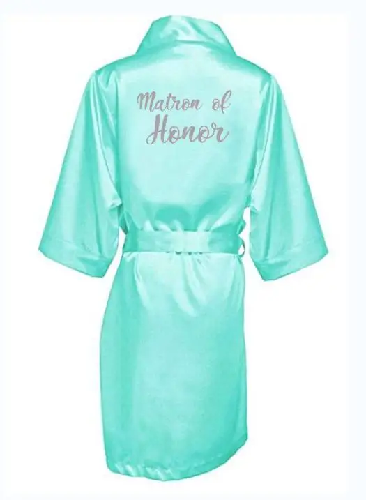 Бордовый новый халат невесты мать сестра свадебный подарок кимоно атласные