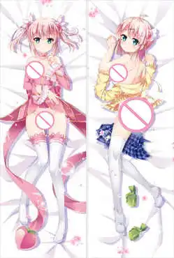 Магазин cirno Оригинал Machikado Mazoku Mahou Shoujo chiyoda momo Dakimakura yoshida yuuko наволочка | Дом и сад
