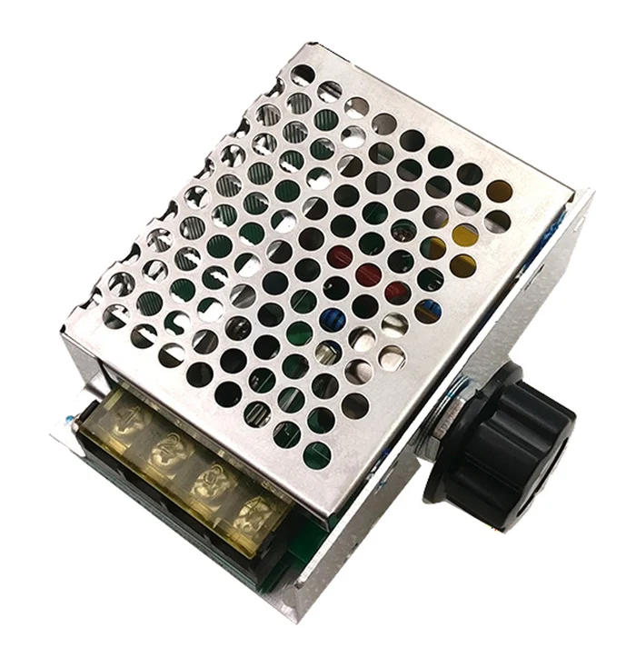 С предохранителем 10-220 В 4000 Вт SCR высокомощный электронный модуль регулятора