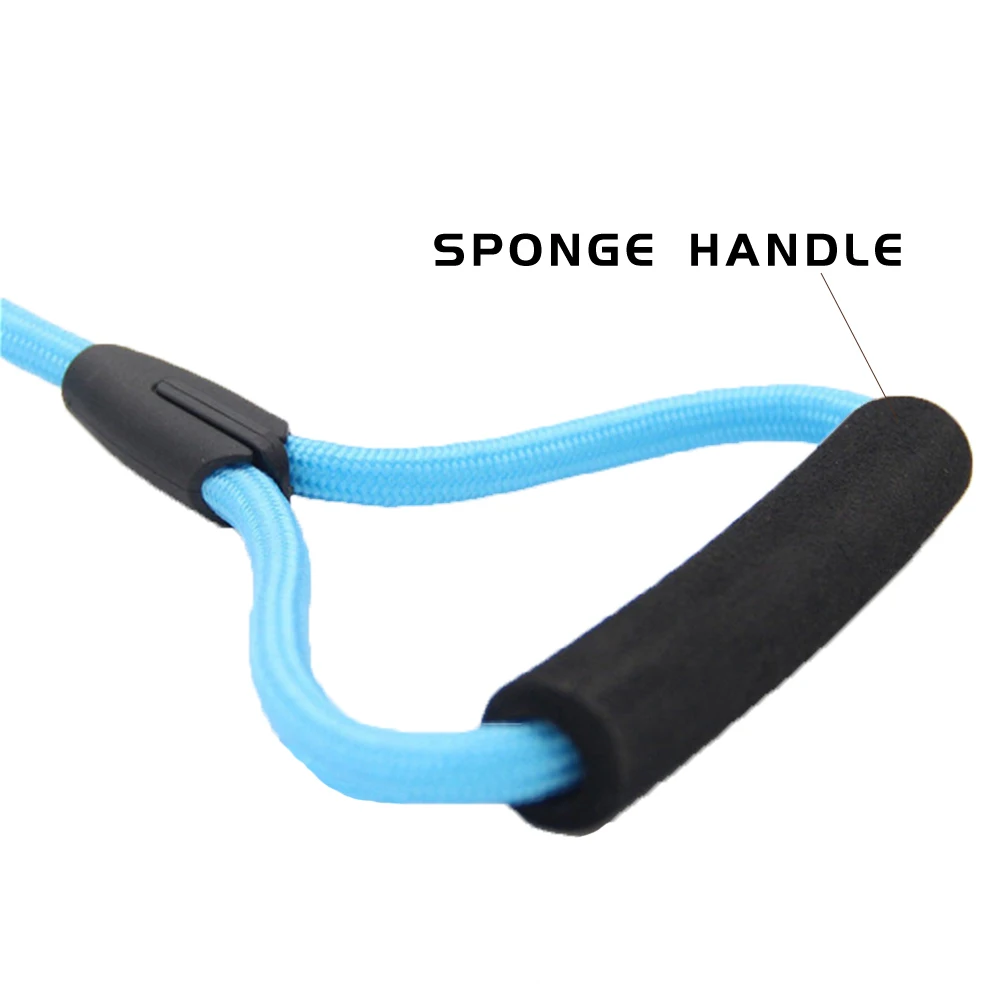 Нейлоновый Поводок для собак однотонная веревка обучения маленьким и крупным