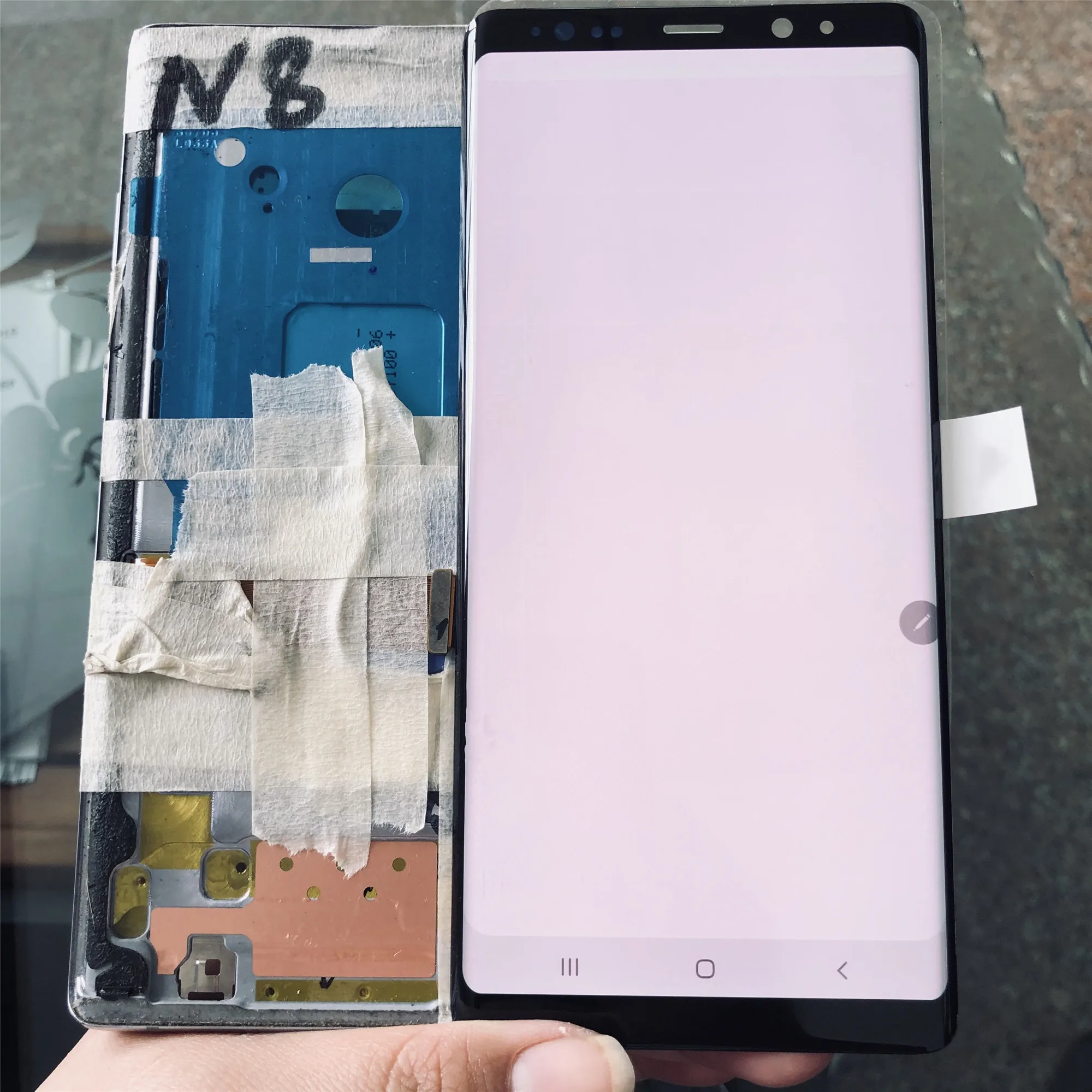 ЖК дисплей с сенсорным экраном и дигитайзером в сборе для Samsung galaxy Note 8 N950F Note8 Super