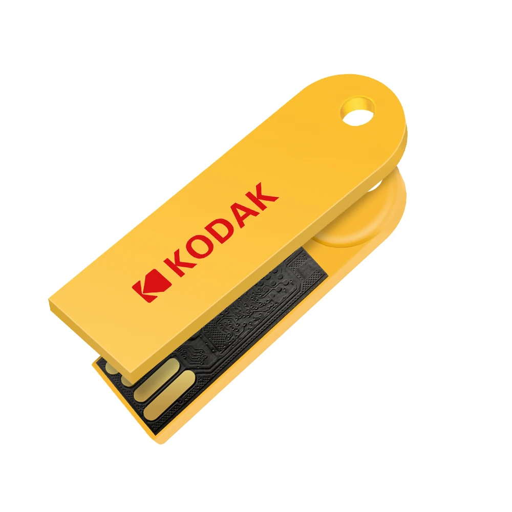 Цвет: желтый Мини металлический usb флеш-накопитель Kodak K212, 16 ГБ, 32 ГБ, 64 ГБ, флеш-накопитель, флешка, usb 2,0, флешка - Цвет: Цвет: желтый