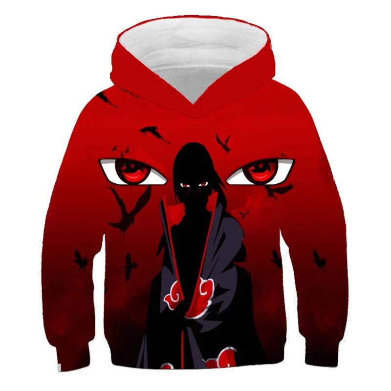 

Новинка 2021, лидер продаж, толстовки с капюшоном Narutos, куртка для мальчика Kakashi, 3d Толстовка, Женский костюм для косплея Itach, свитшоты