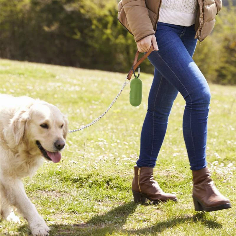 Benepaw биоразлагаемый мешок для собачьих какашек, прочные мешки для мусора для домашних животных, диспенсер без отходов для щенков, легко оторвать 120 шт/240 шт
