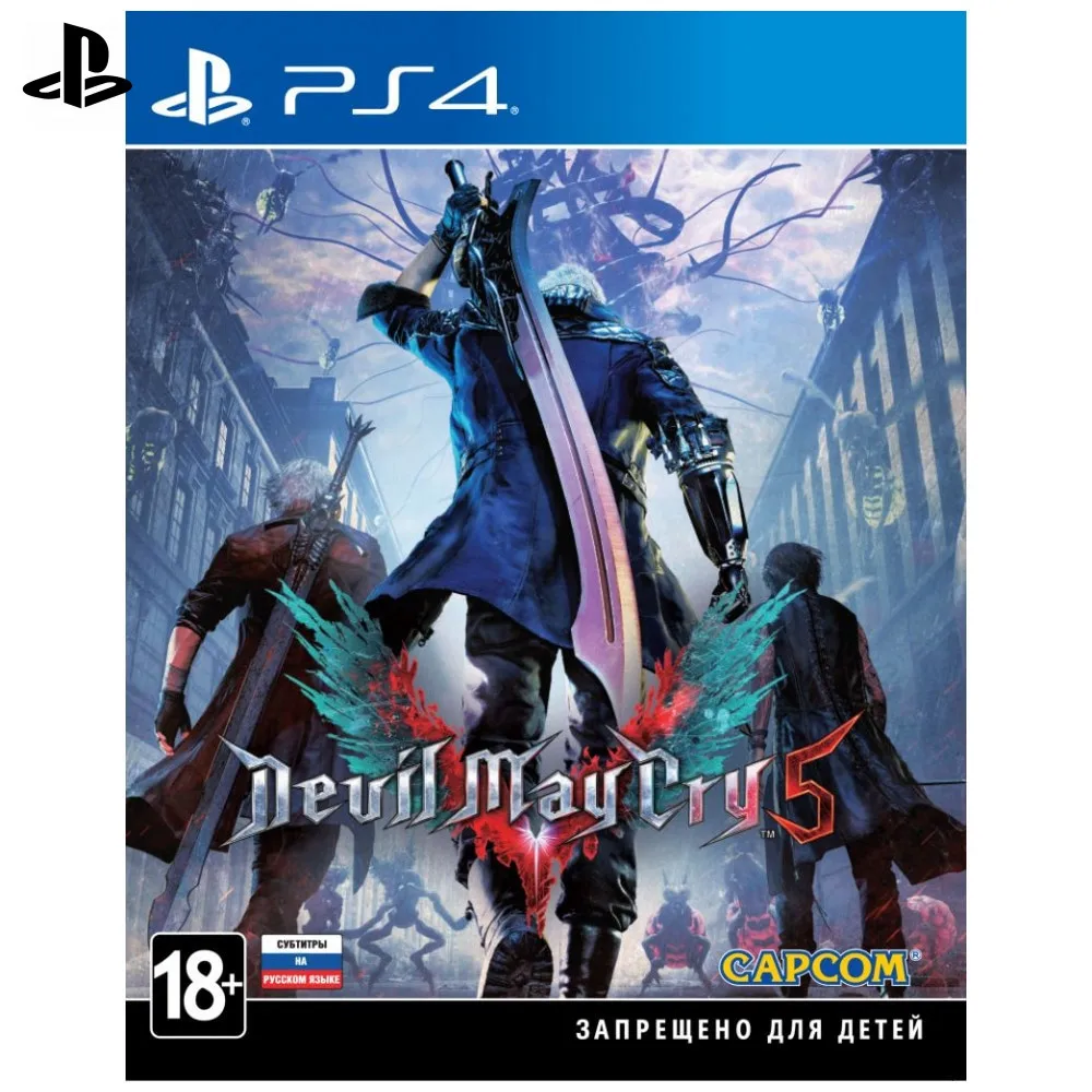 Игра для Sony PlayStation 4 Devil May Cry 5 (русские субтитры) | Электроника