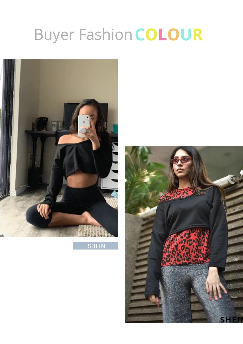 SHEIN черный укороченный свитер с открытыми плечами пуловер для женщин лето осень длинный рукав сплошной v-образный вырез эластичные толстовки для отдыха