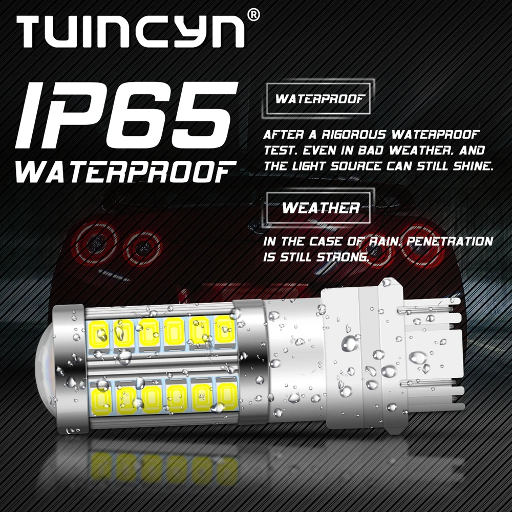 4/10 шт. 3157 Автомобильный источник света 5630 SMD 33 LED s/bulb Led High Power T25 светодиодный
