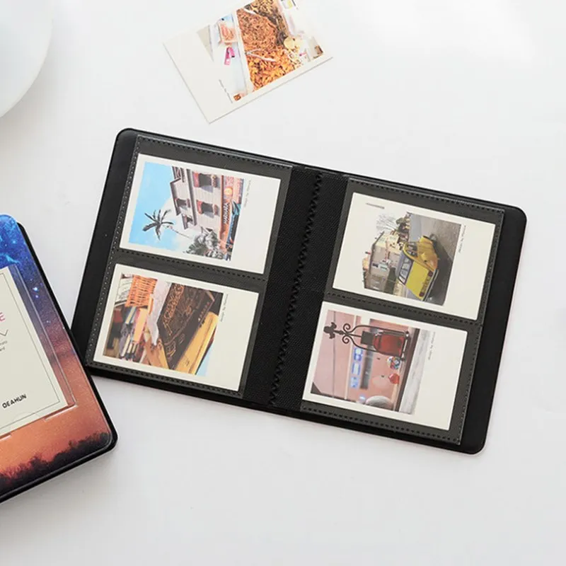 64 Pockets Starry Sky Photo Book Album 3 Inch For Fujifilm Instax Mini Films 9 8 7s 90 70 25 Name Card Holder | Дом и сад