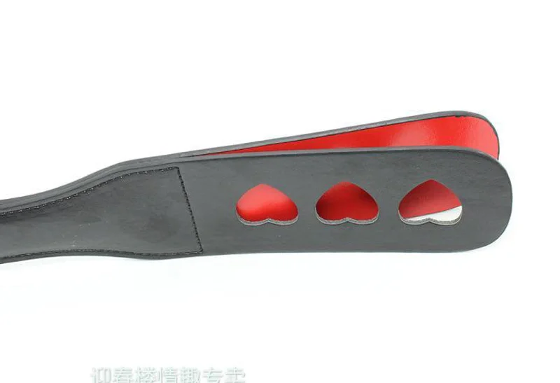 Новинка 45 5 см кожаное весло в форме сердца лошадь для флирта укороченная хлыст