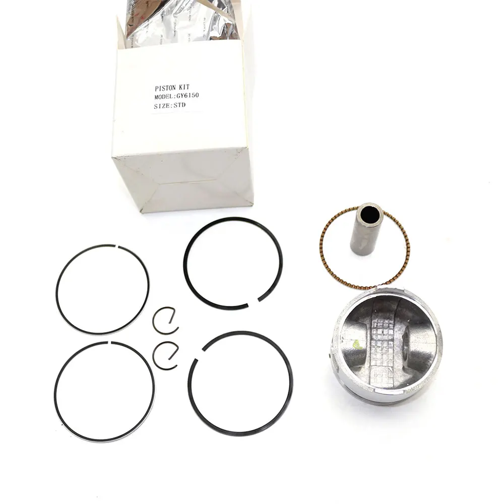 Мотоциклетный 39 мм Высококачественный Поршневой Комплект кольцо для GY6 50cc 139qmb