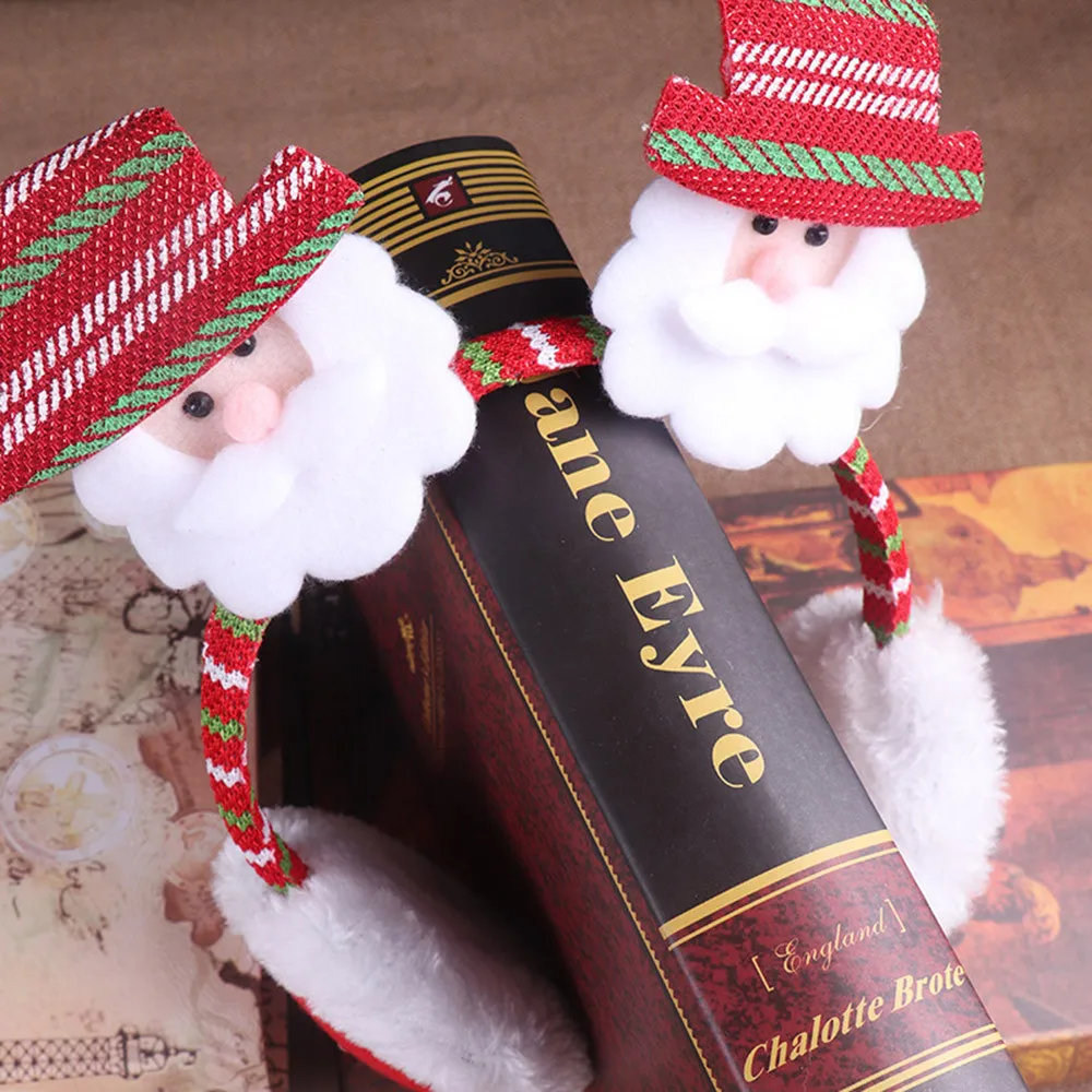 Рождественская повязка на голову Санта-Клаус снеговик олень медведь наушники