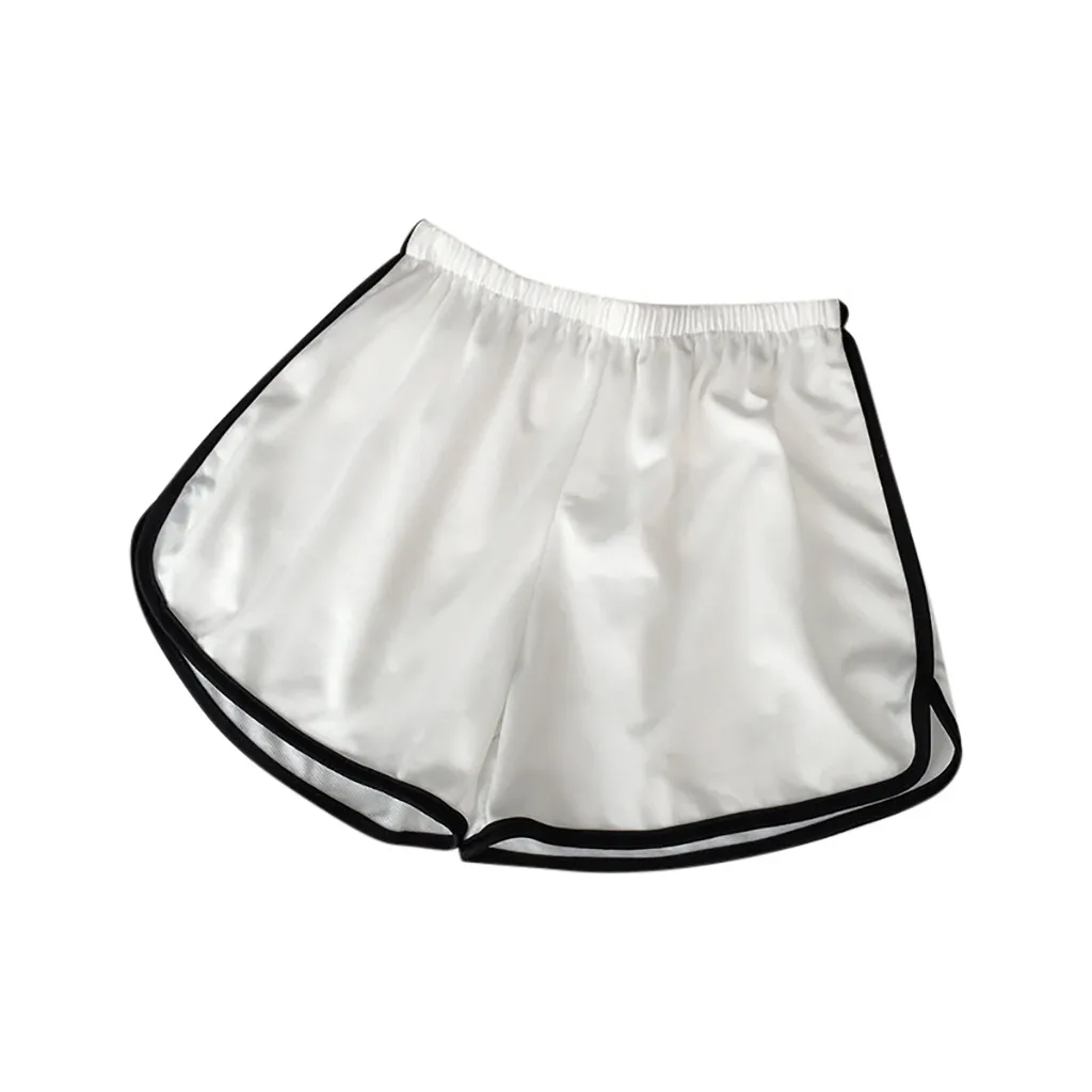 Модные женские пикантные однотонные повседневные шорты со сращением облегающие