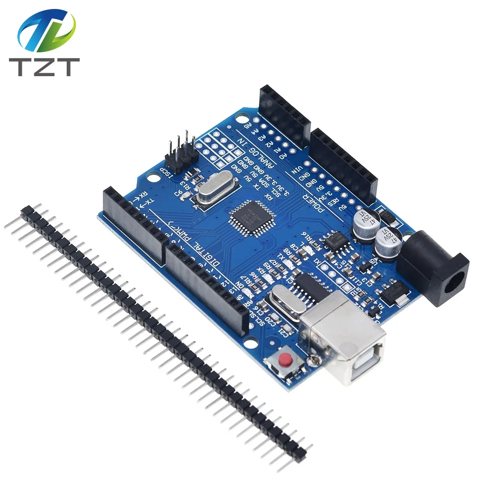10 шт. смарт-Электроника UNO R3 MEGA328P CH340G совместимый без USB-кабеля для Arduino |
